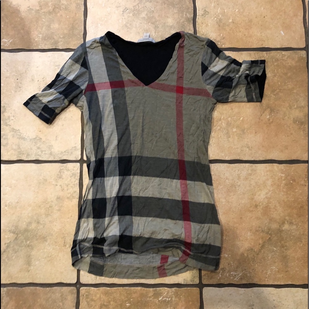Burberry reversible t -shirt